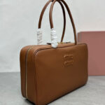 Miumiu Leather Top-handle Bag 5BB117
